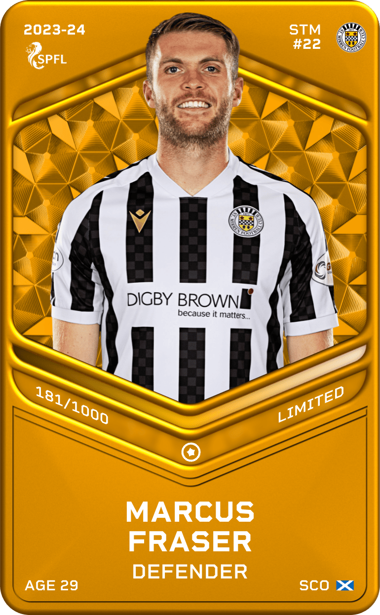 Marcus Fraser 2023-24 • Limited 181/1000