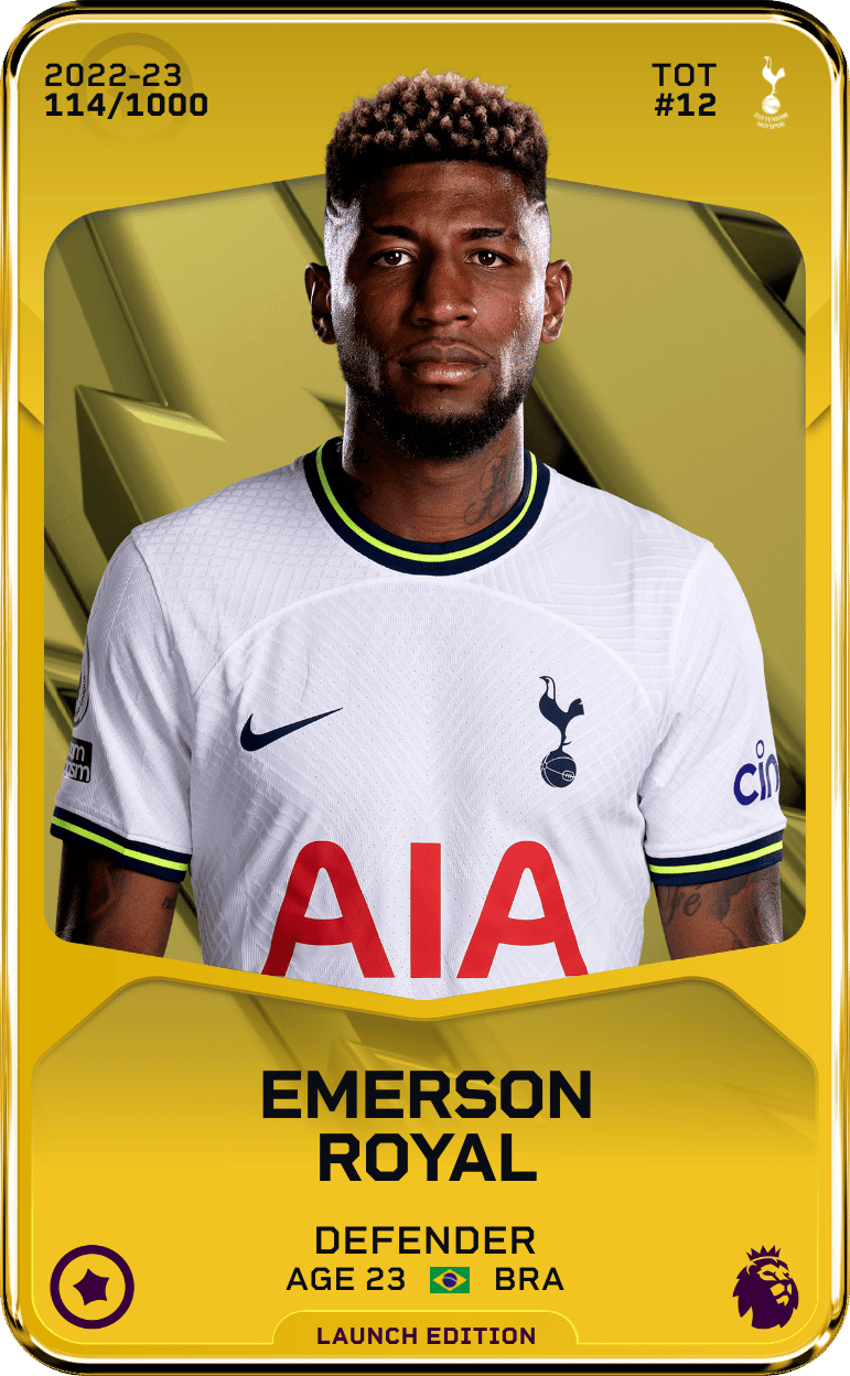 Emerson Royal 2022-23 • Limited 114/1000