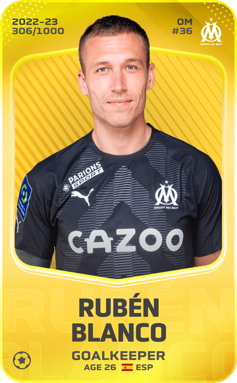 Rubén Blanco 2022-23 • Limited 306/1000