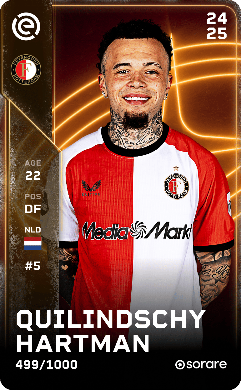 Quilindschy Hartman 2024-25 • Limited 499/1000