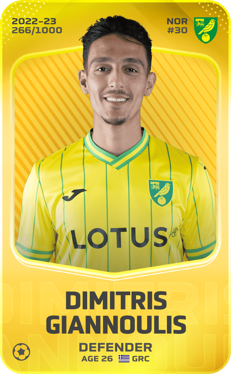 Dimitris Giannoulis 2022-23 • Limited 266/1000