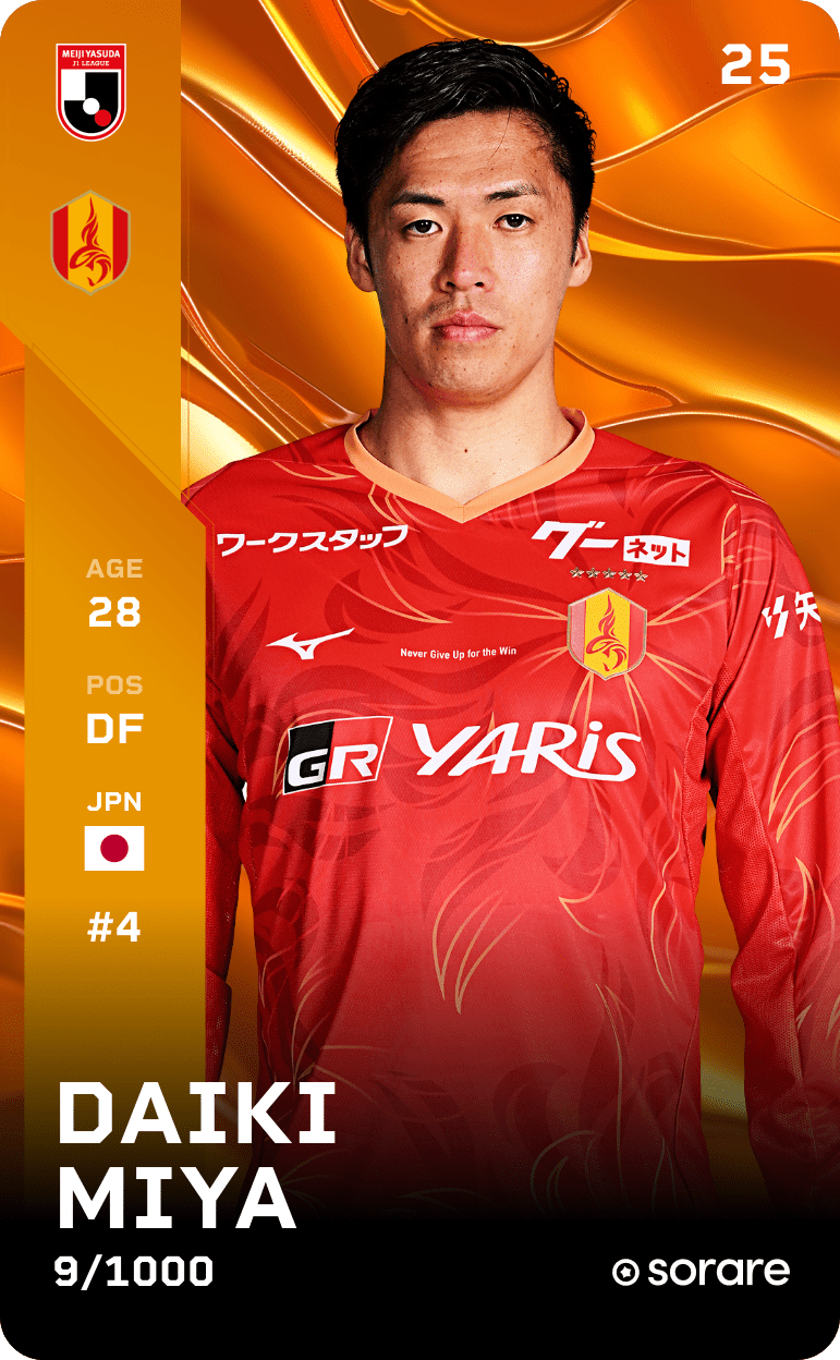 Daiki Miya 2025-26 • Limited 9/1000