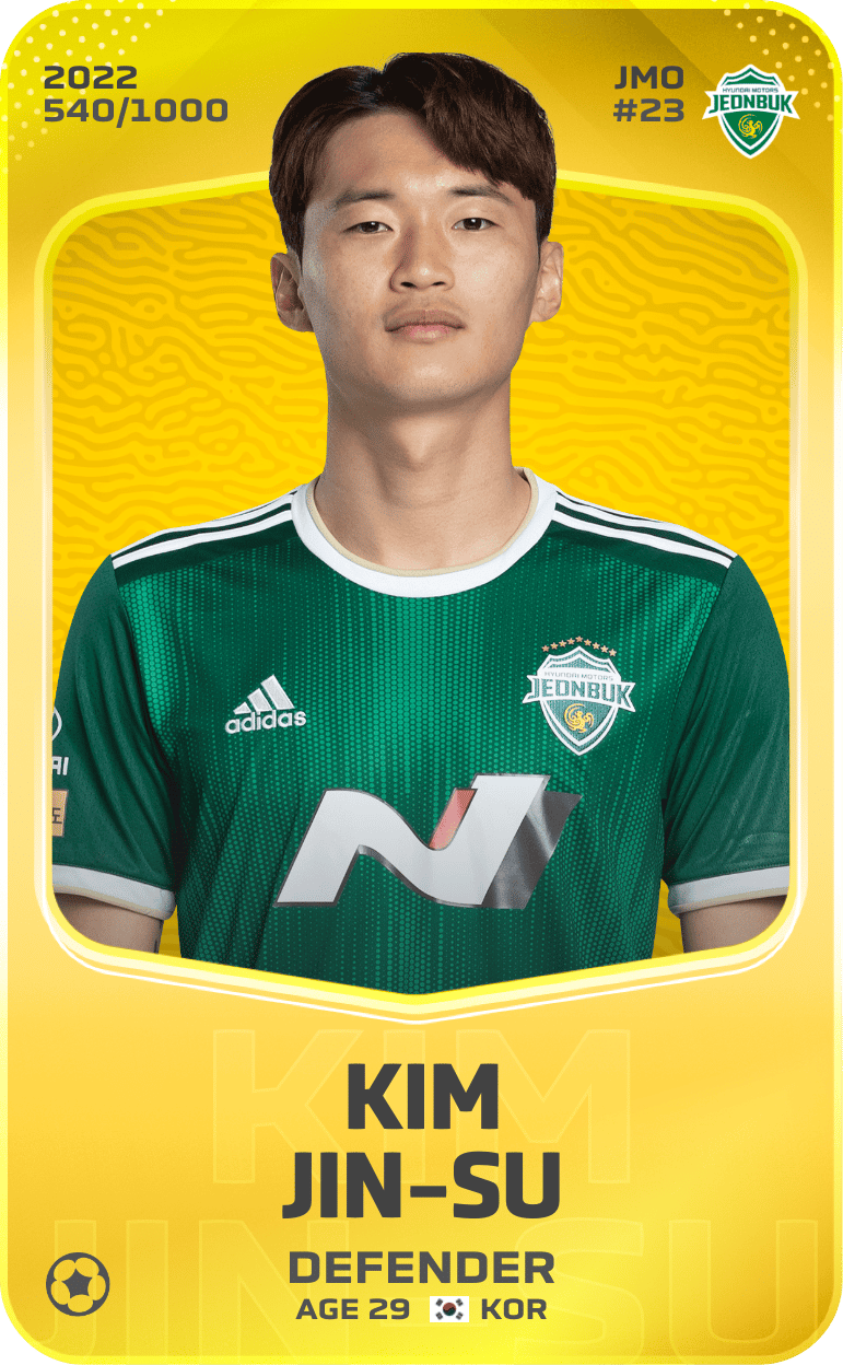 Kim Jin-Su 2022-23 • Limited 540/1000