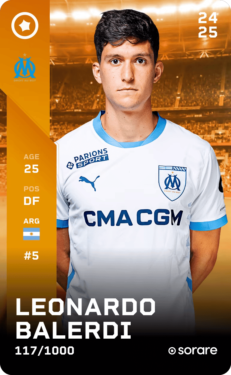 Leonardo Balerdi 2024-25 • Limited 117/1000