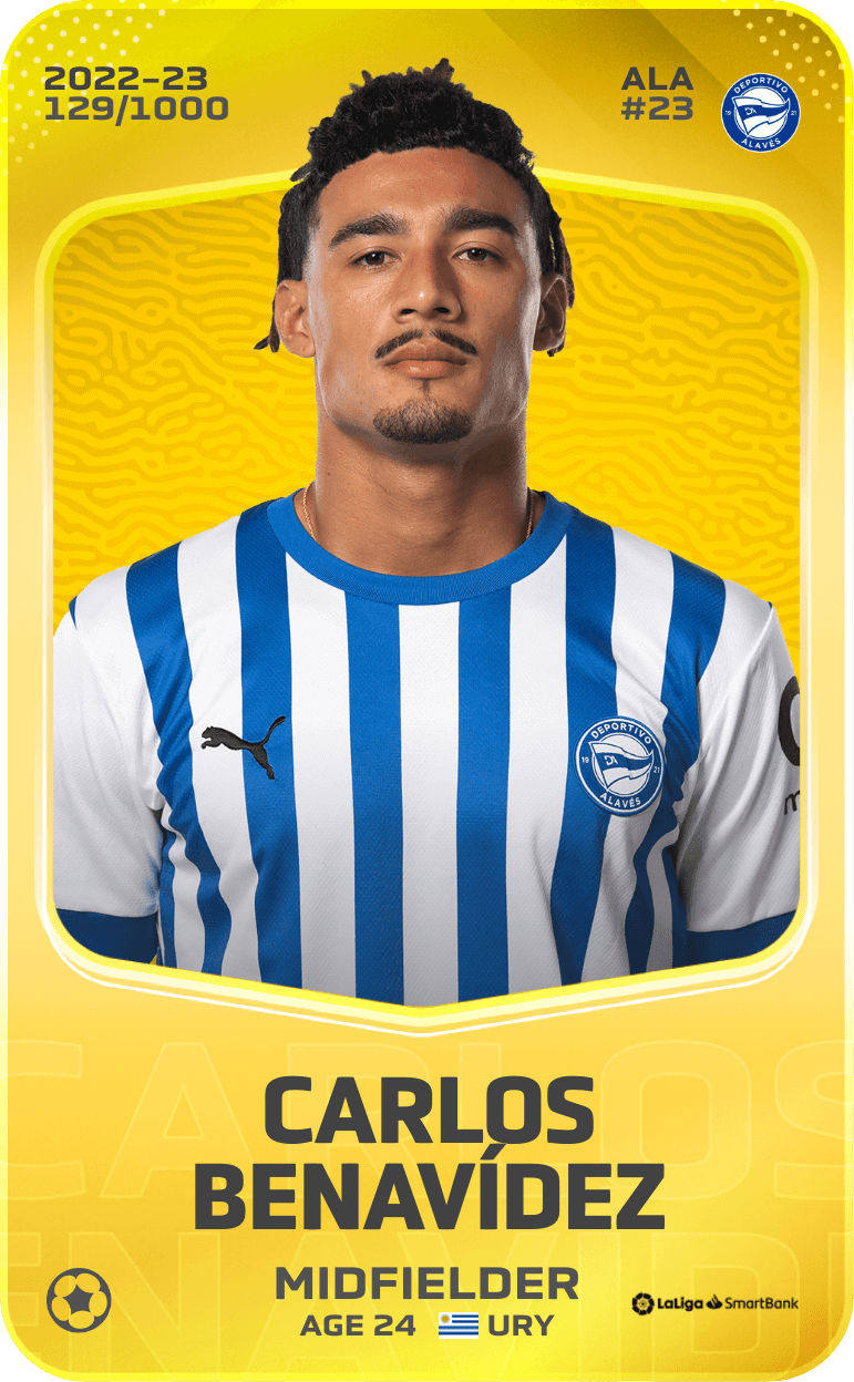 Carlos Benavídez 2022-23 • Limited 129/1000