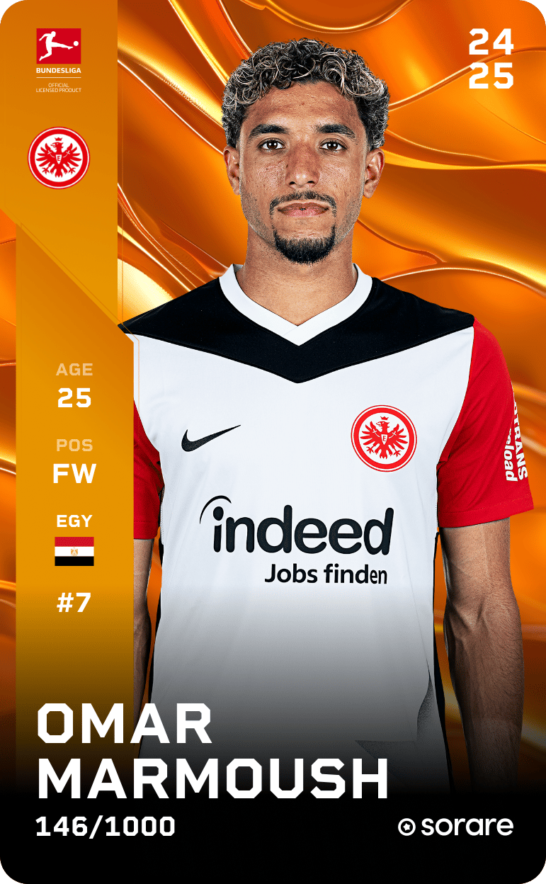 Omar Marmoush 2024-25 • Limited 146/1000
