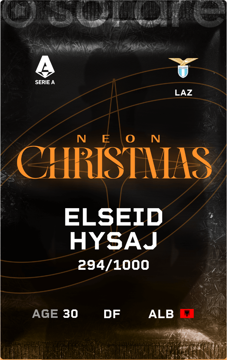Elseid Hysaj 2024-25 • Limited 294/1000