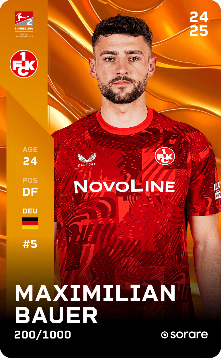 Maximilian Bauer 2024-25 • Limited 200/1000