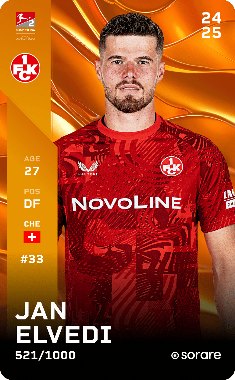 Jan Elvedi 2024-25 • Limited 521/1000