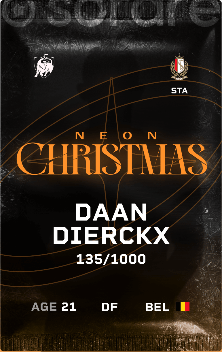Daan Dierckx 2024-25 • Limited 135/1000