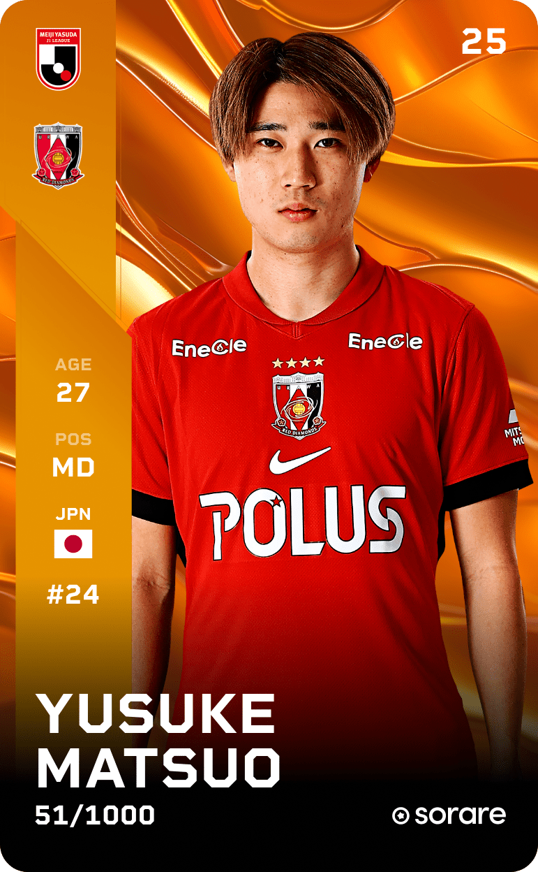 Yusuke Matsuo 2025-26 • Limited 51/1000
