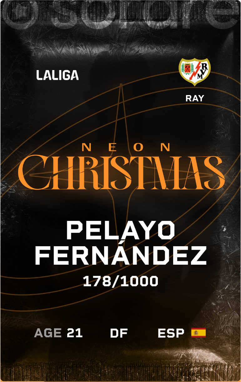 Pelayo Fernández 2024-25 • Limited 178/1000