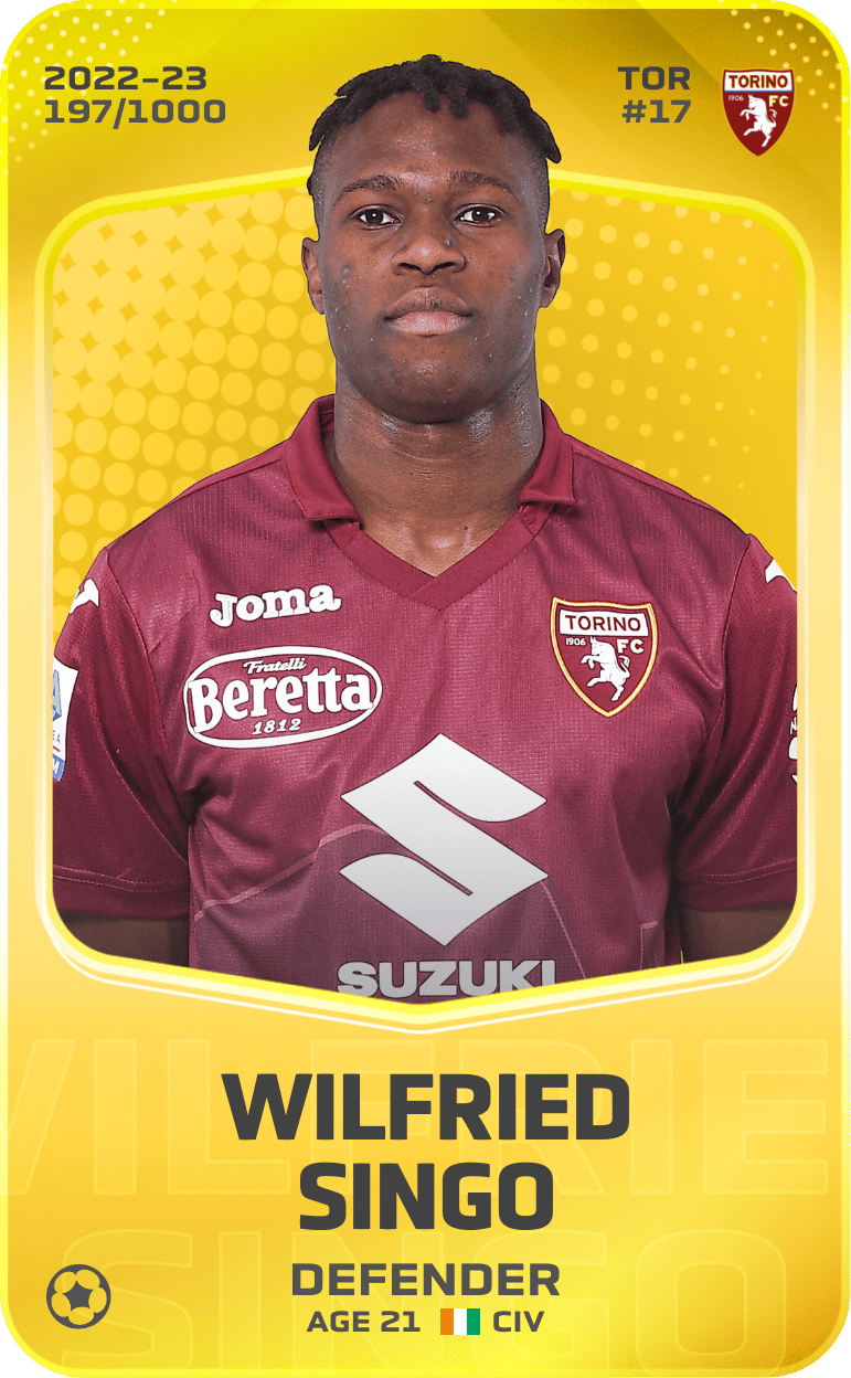 Wilfried Singo 2022-23 • Limited 197/1000