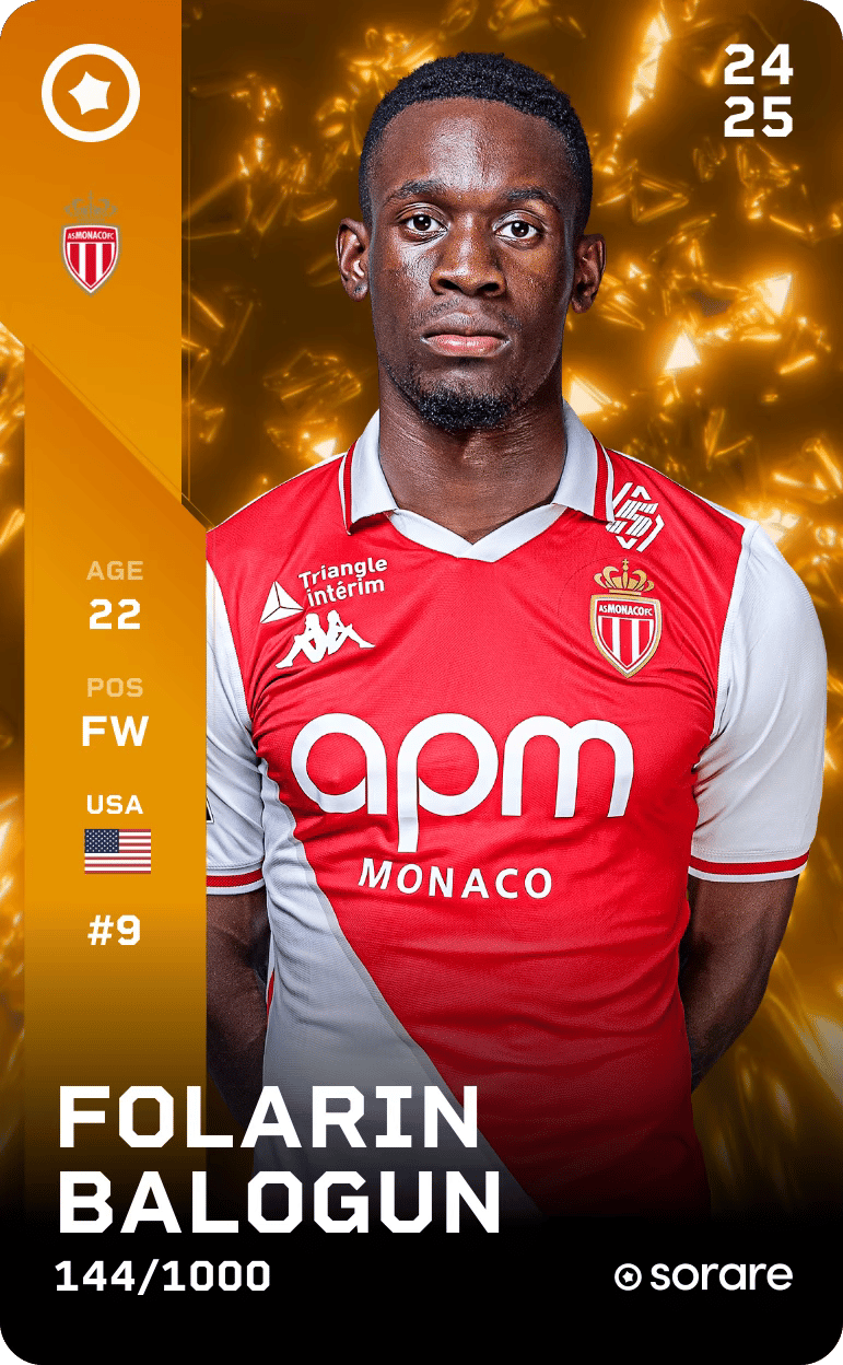 Folarin Balogun 2024-25 • Limited 144/1000