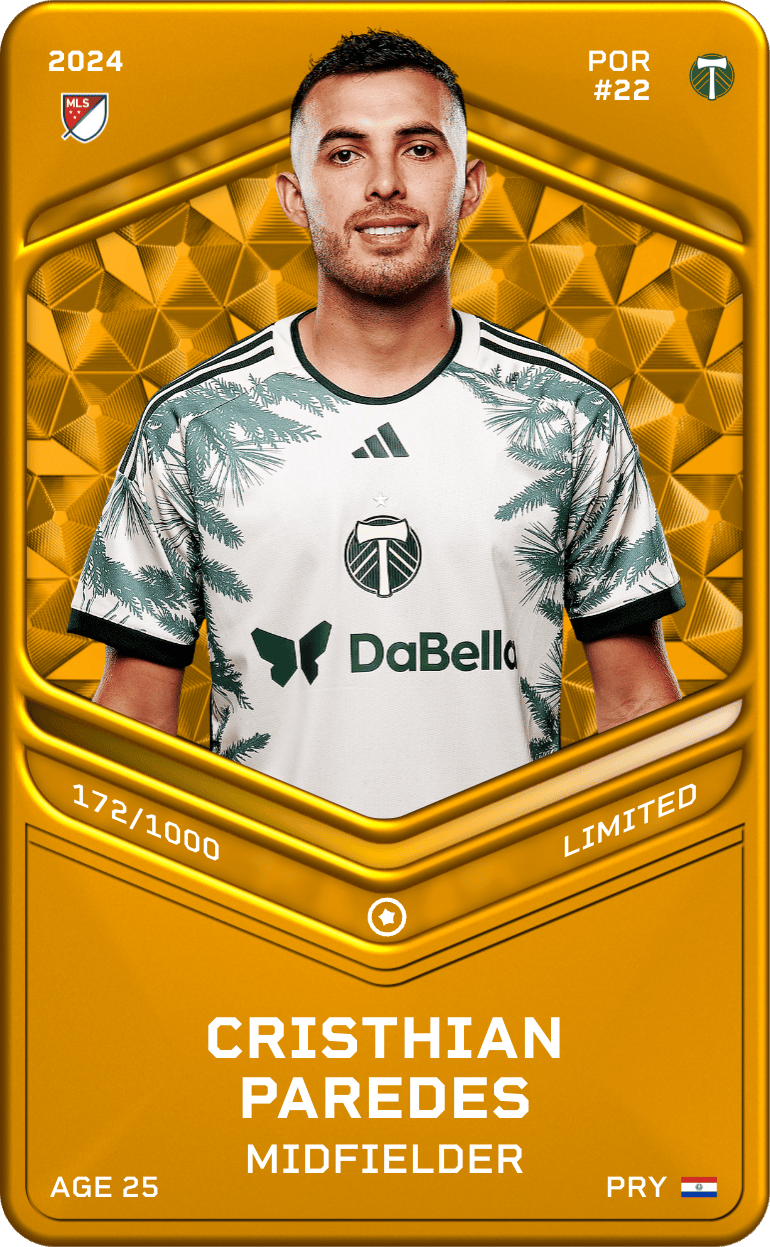Cristhian Paredes 2024-25 • Limited 172/1000