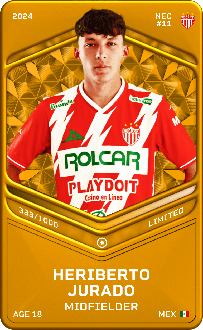 Heriberto Jurado 2024-25 • Limited 333/1000
