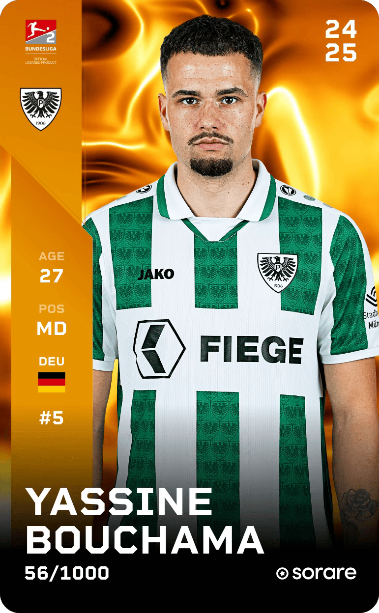 Yassine Bouchama 2024-25 • Limited 56/1000