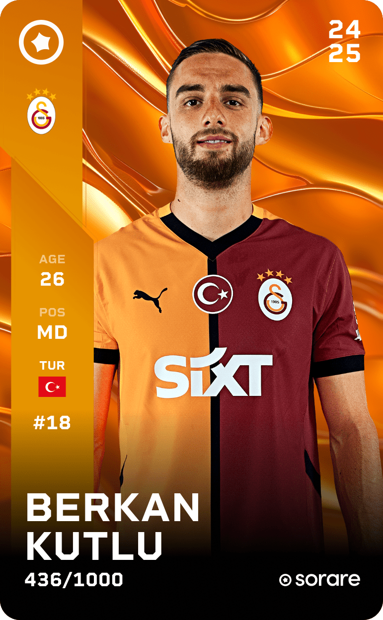 Berkan Kutlu 2024-25 • Limited 436/1000