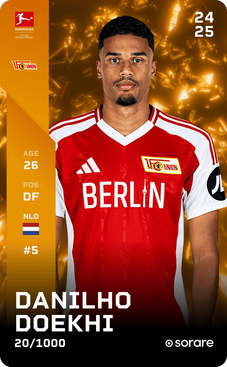 Danilho Doekhi 2024-25 • Limited 20/1000
