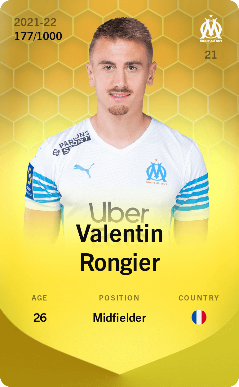 Valentin Rongier 2021-22 • Limited 177/1000