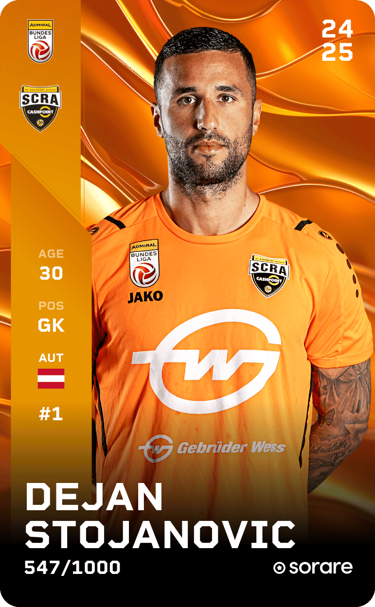 Dejan Stojanovic 2024-25 • Limited 547/1000