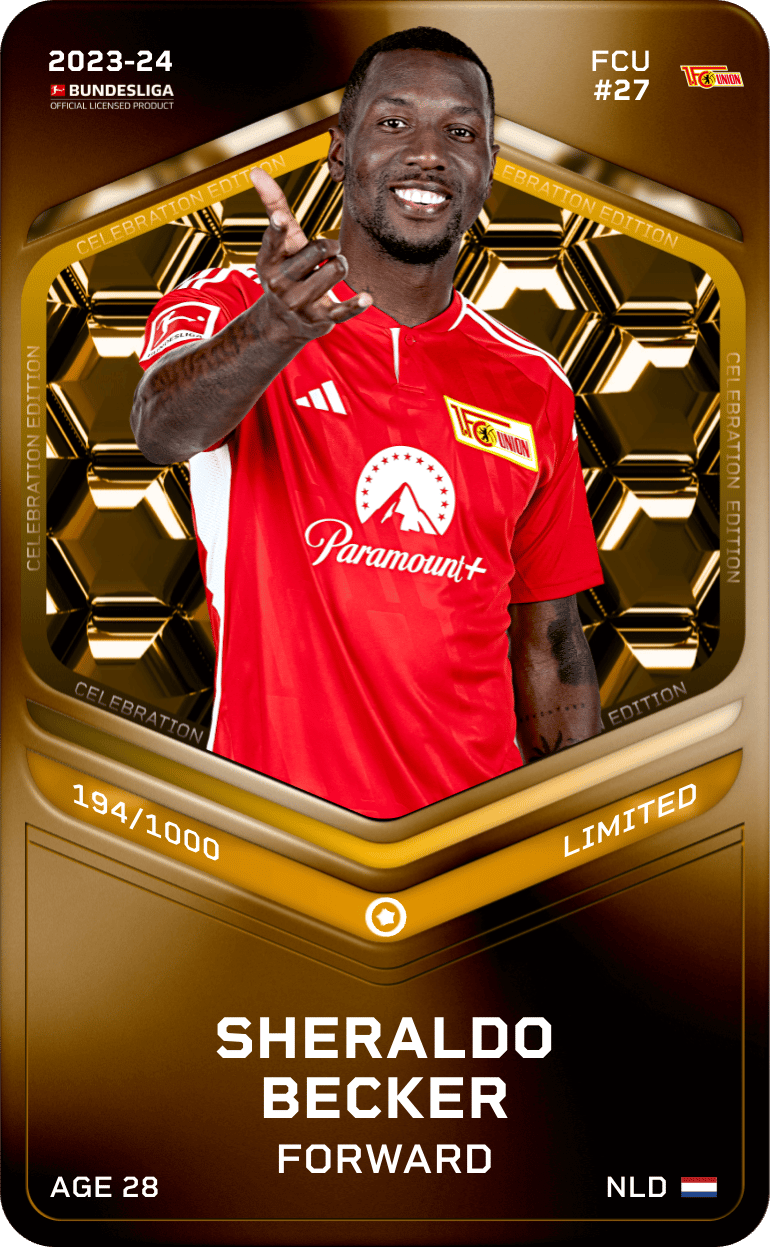 Sheraldo Becker 2023-24 • Limited 194/1000