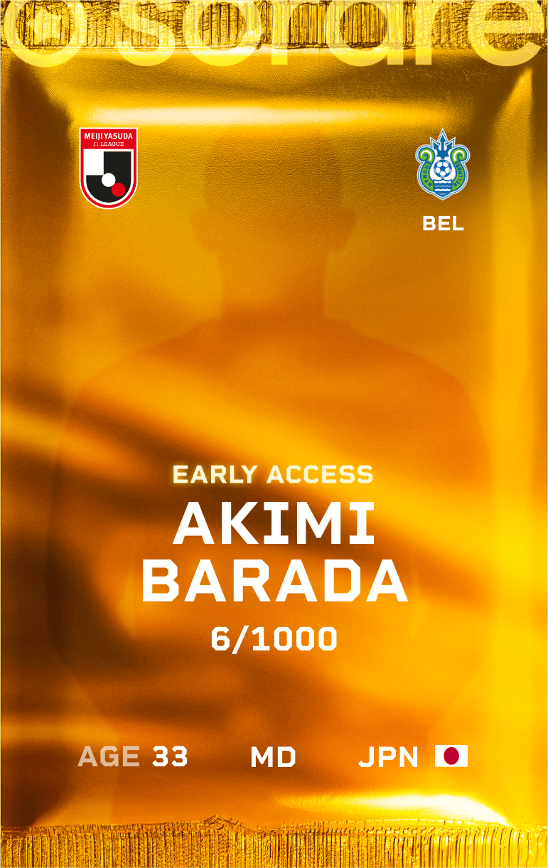 Akimi Barada 2025-26 • Limited 6/1000