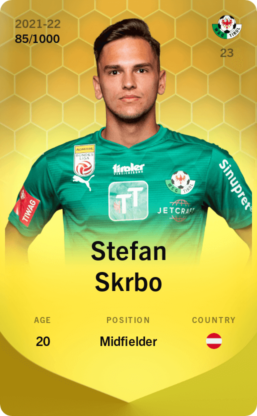 Stefan Skrbo 2021-22 • Limited 85/1000