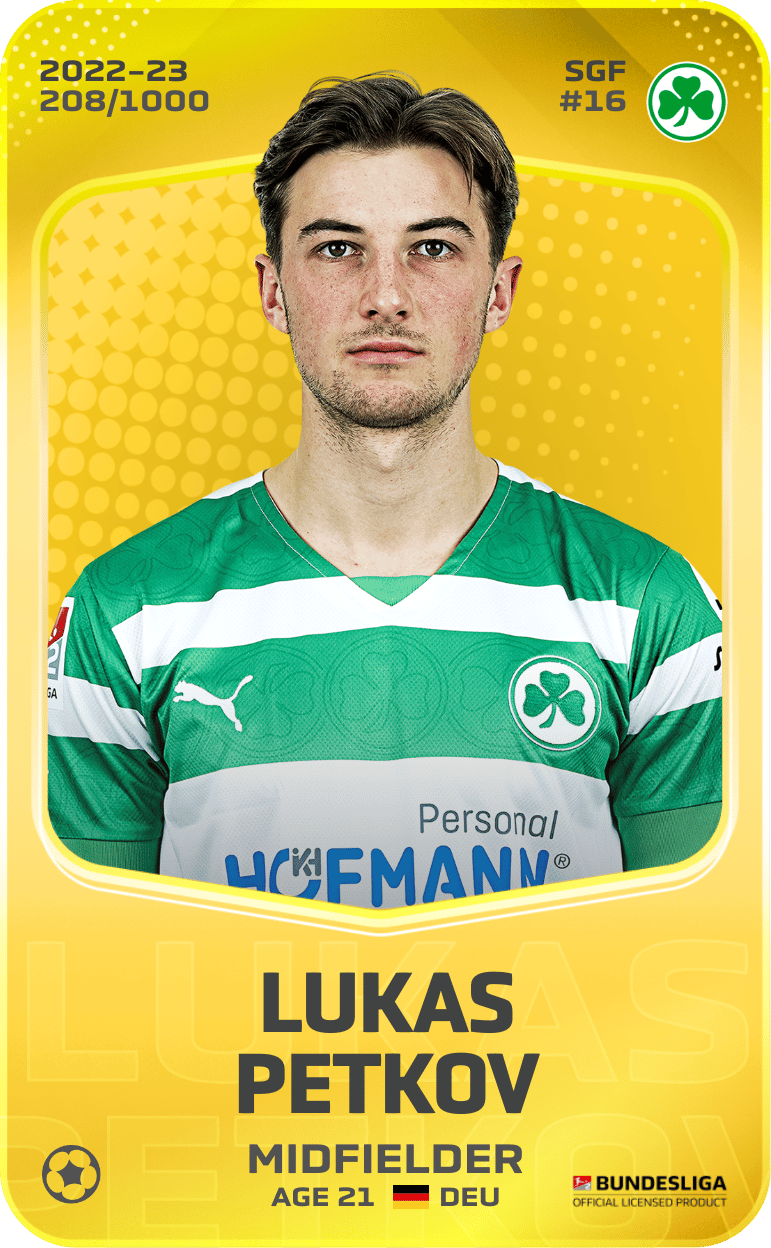 Lukas Petkov 2022-23 • Limited 208/1000