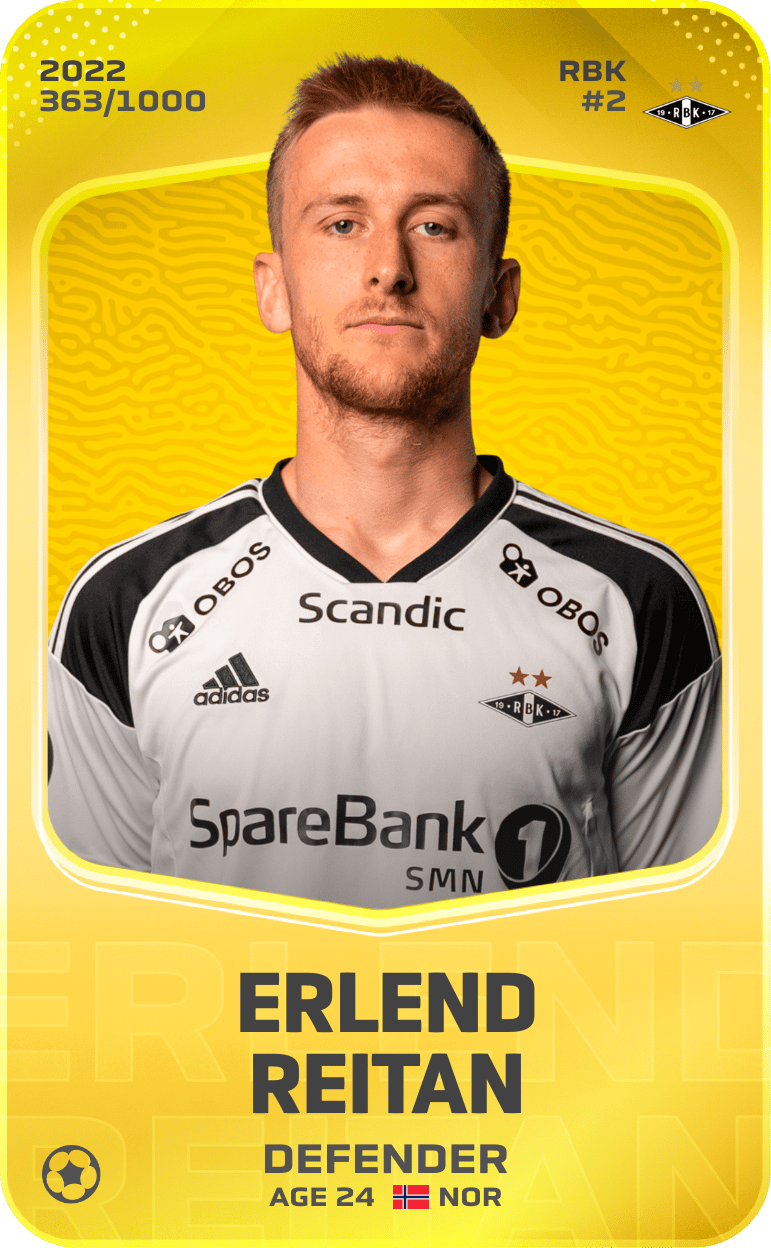 Erlend Reitan 2022-23 • Limited 363/1000