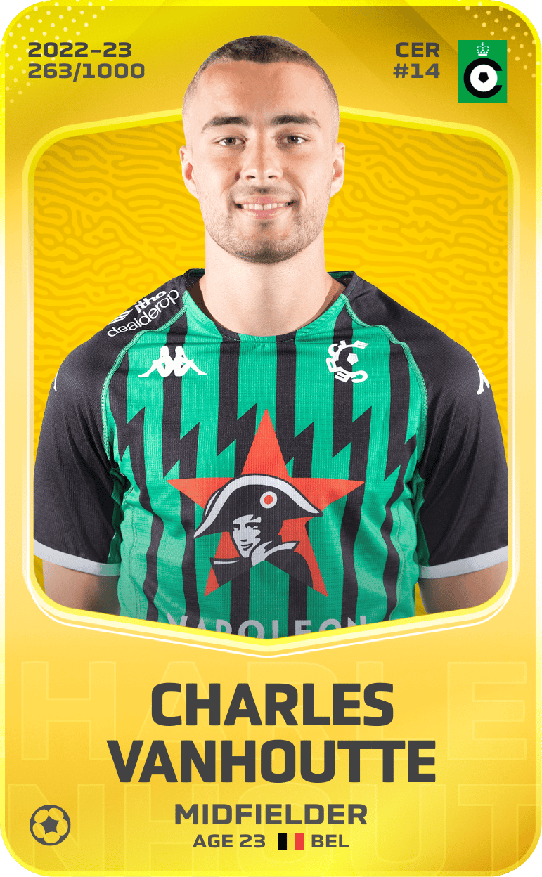 Charles Vanhoutte 2022-23 • Limited 263/1000
