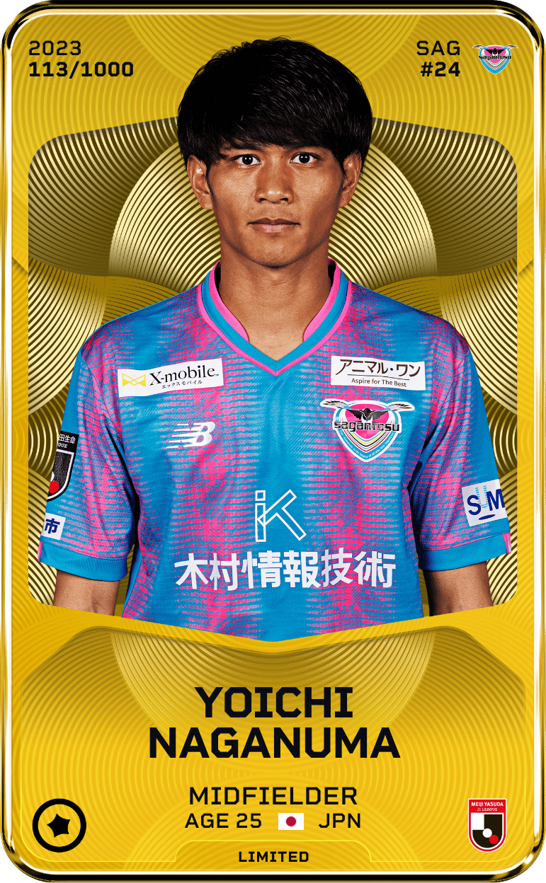 Yoichi Naganuma 2023-24 • Limited 113/1000