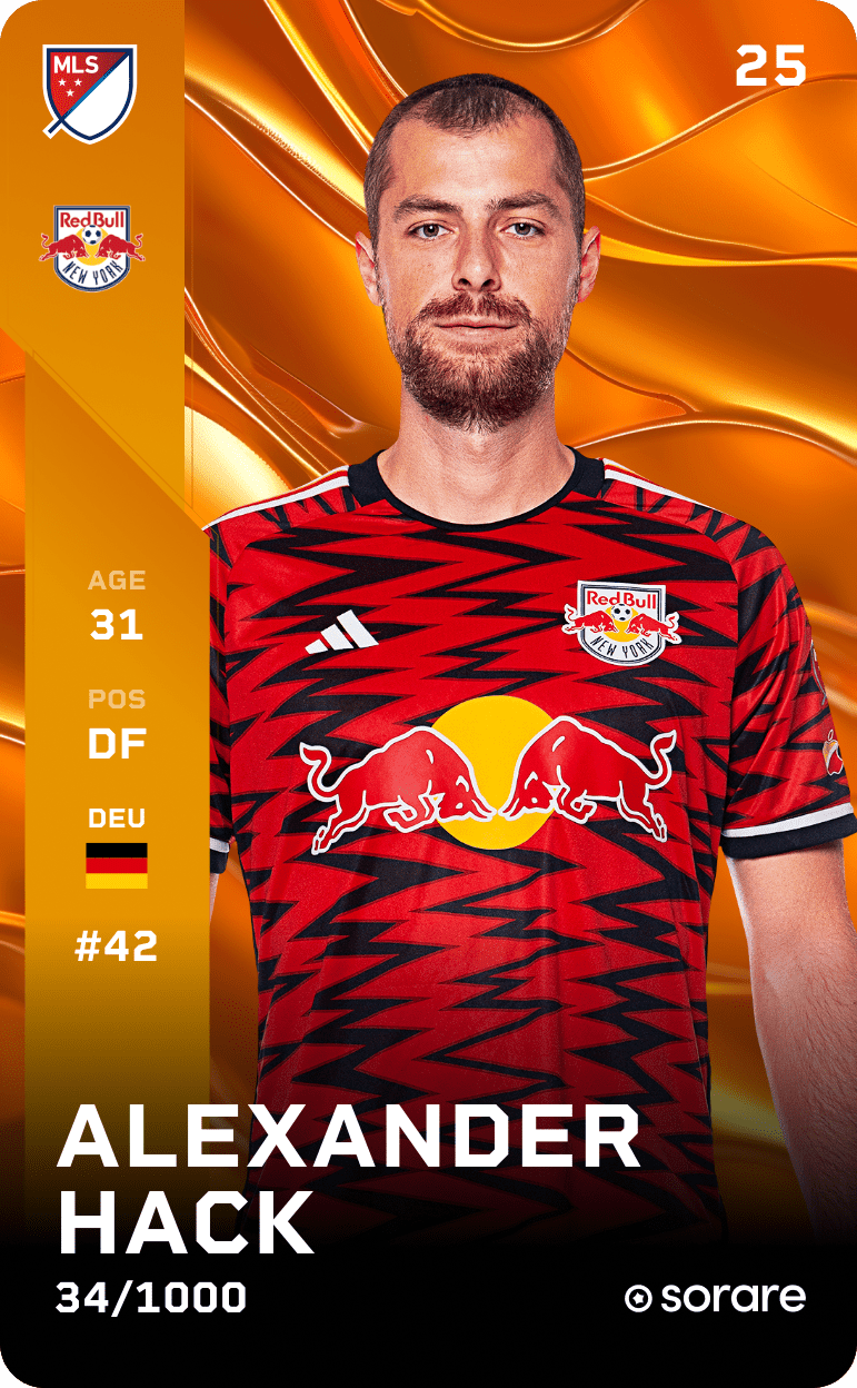 Alexander Hack 2025-26 • Limited 34/1000