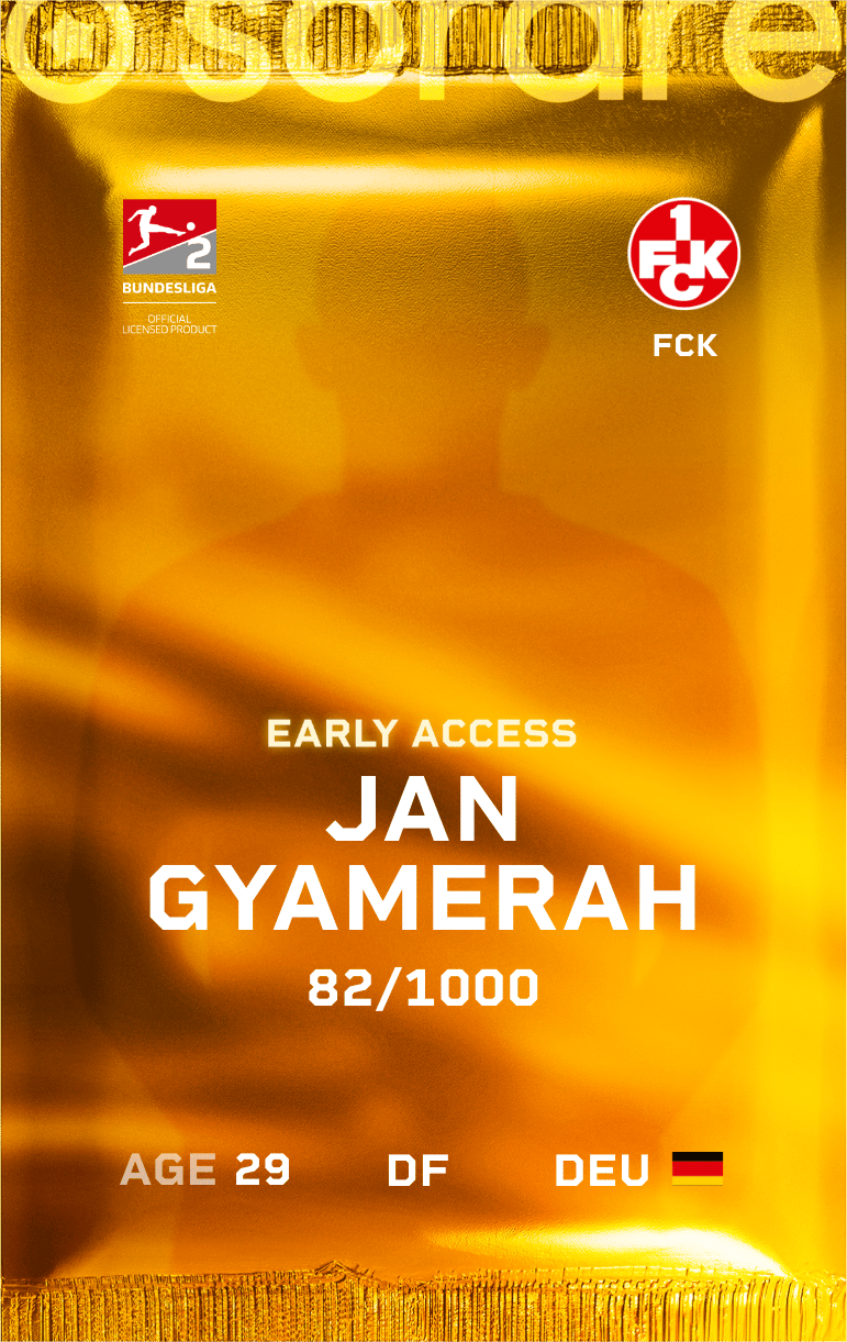 Jan Gyamerah 2024-25 • Limited 82/1000