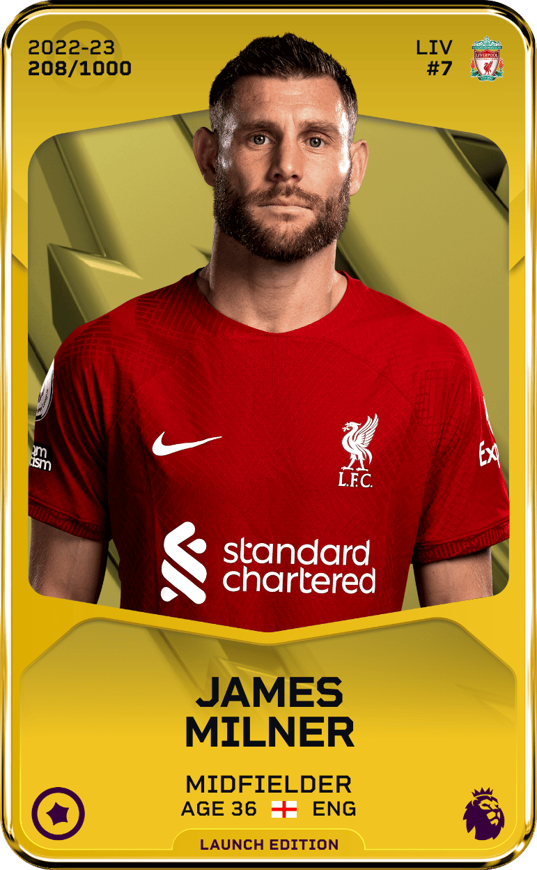 James Milner 2022-23 • Limited 208/1000