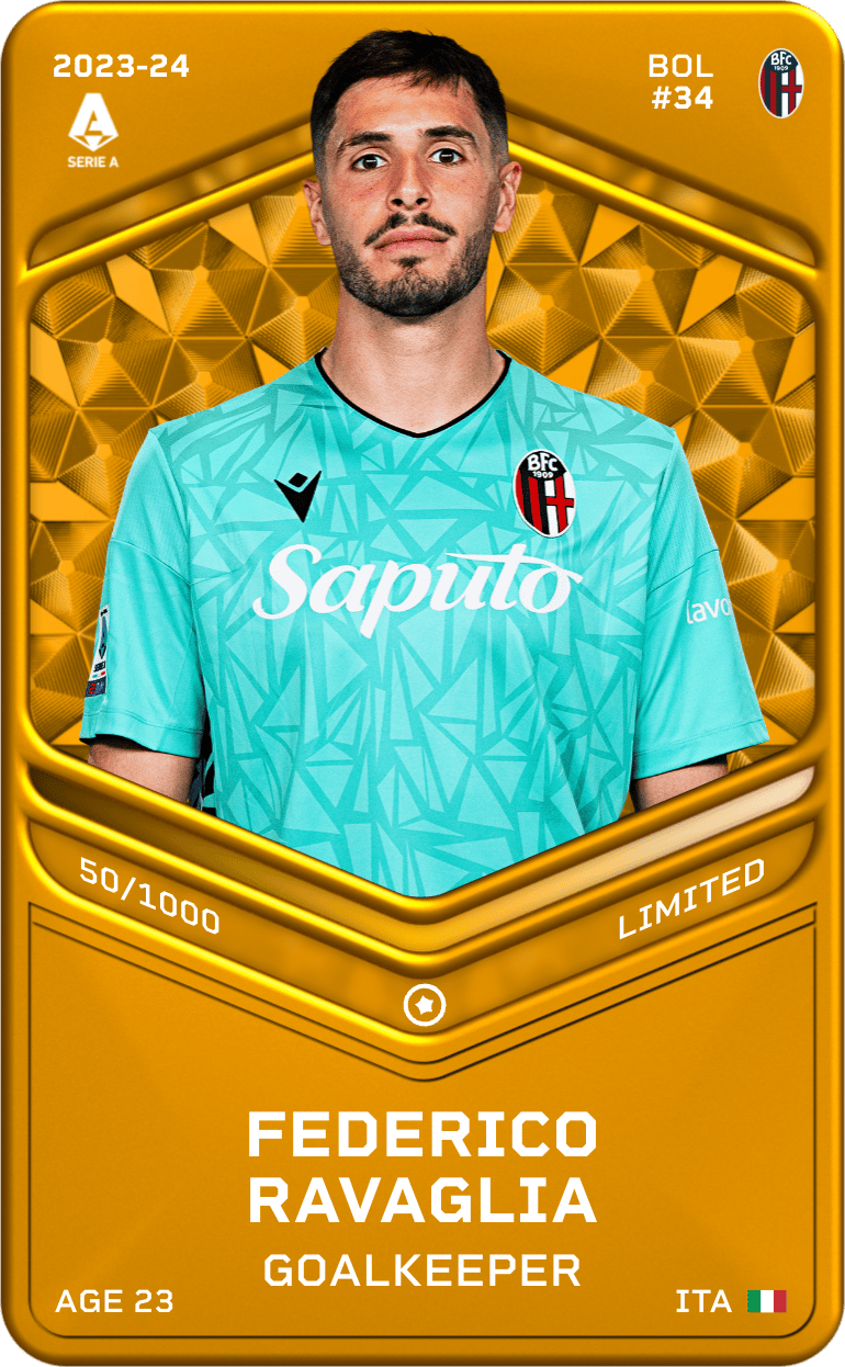 Federico Ravaglia 2023-24 • Limited 50/1000