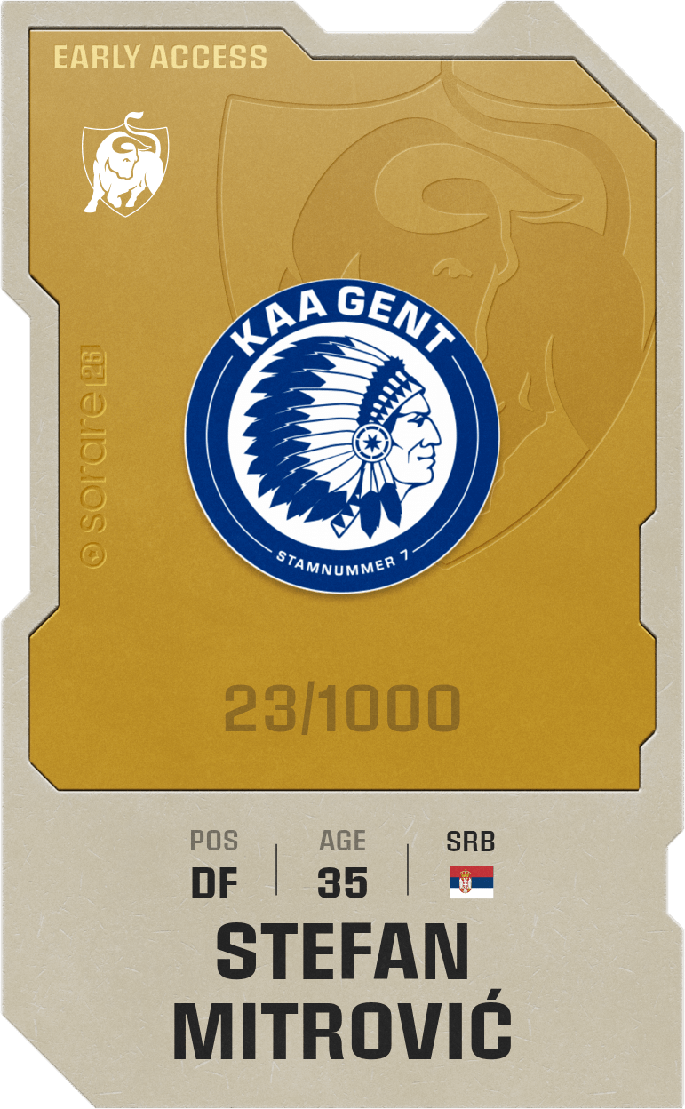 Stefan Mitrović 2025-26 • Limited 23/1000