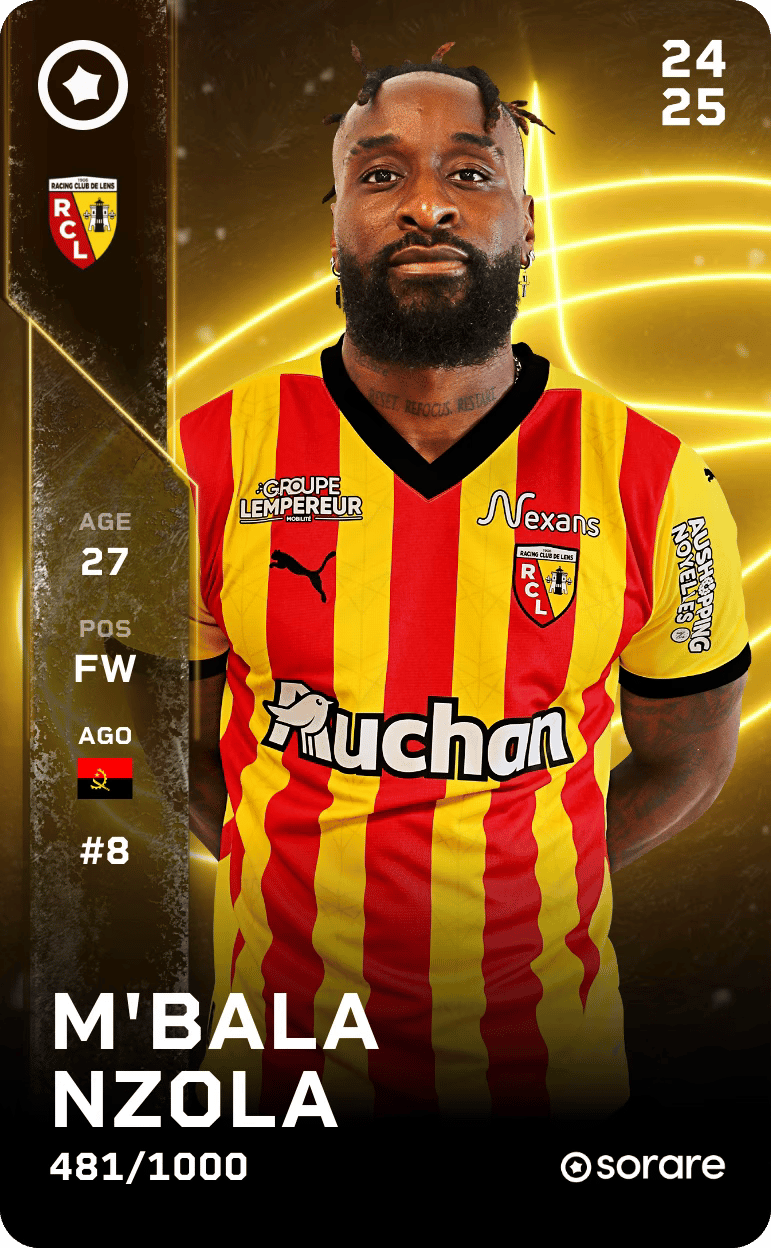 M'Bala Nzola 2024-25 • Limited 481/1000