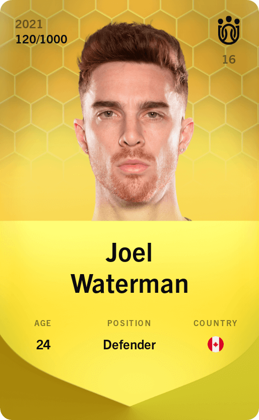 Joel Waterman 2021-22 • Limited 120/1000