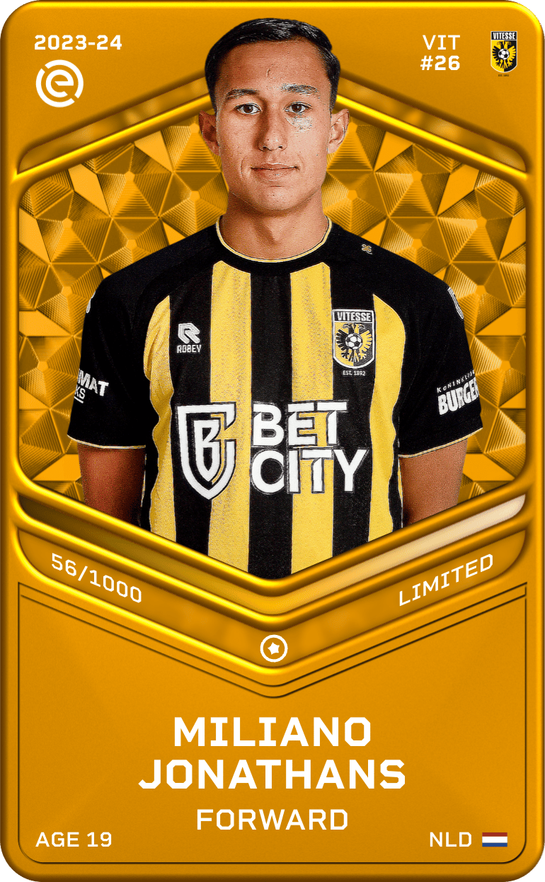 Miliano Jonathans 2023-24 • Limited 56/1000