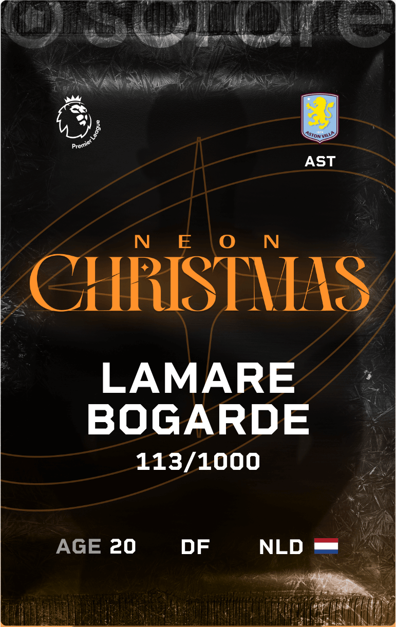 Lamare Bogarde 2024-25 • Limited 113/1000