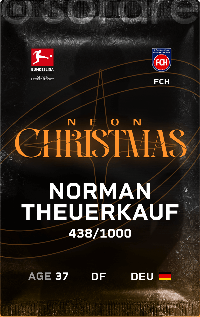 Norman Theuerkauf 2024-25 • Limited 438/1000
