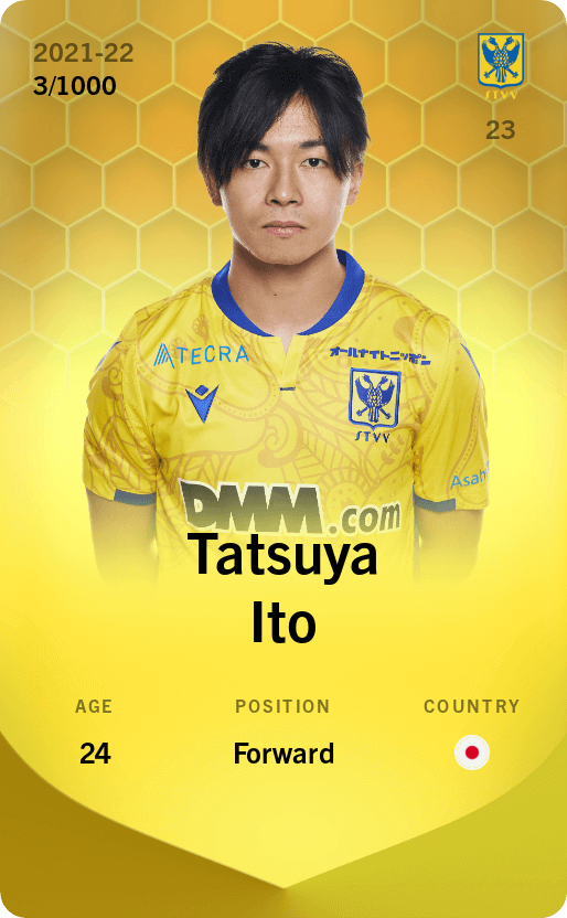 Tatsuya Ito 2021-22 • Limited 3/1000