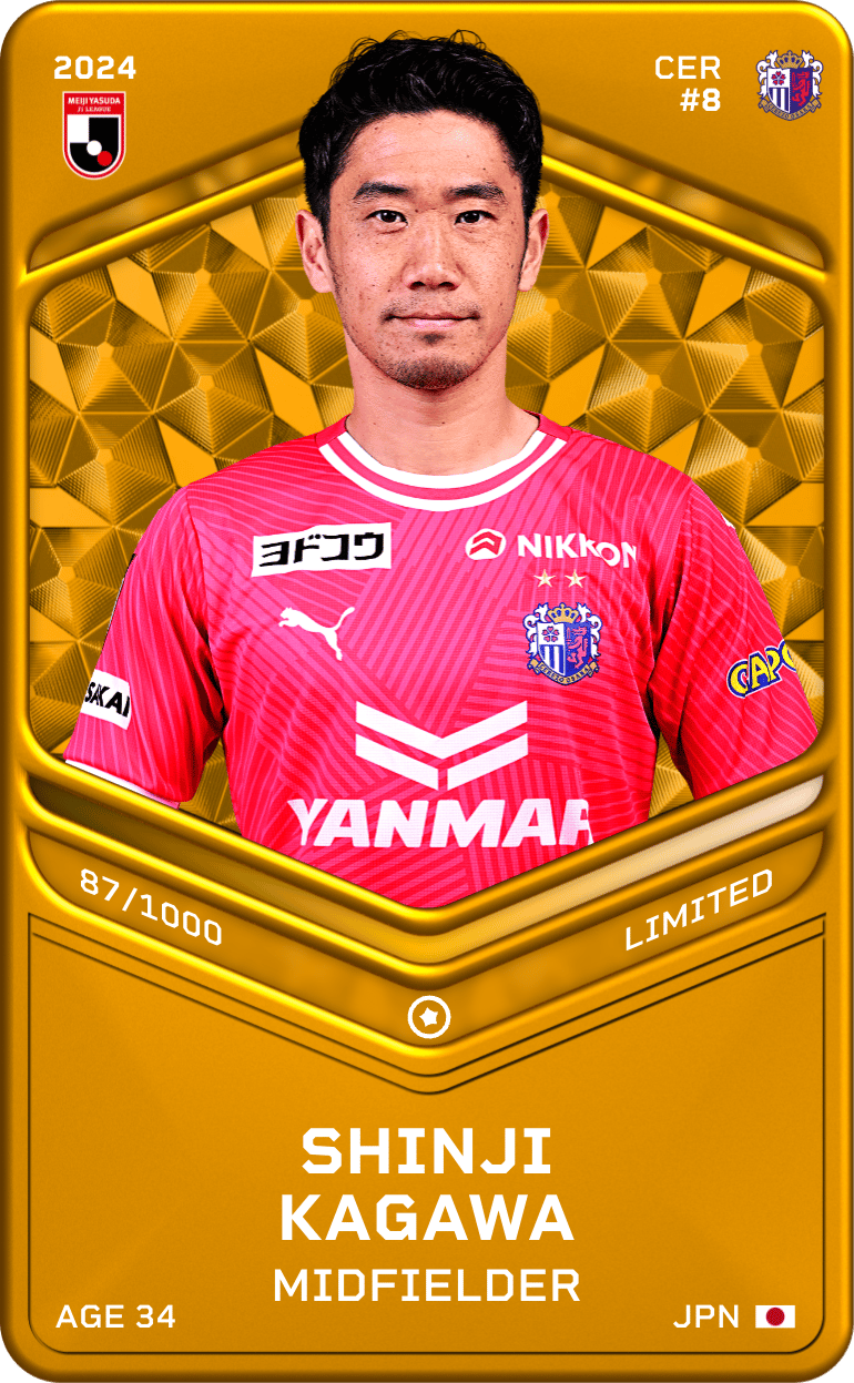 Shinji Kagawa 2024-25 • Limited 87/1000