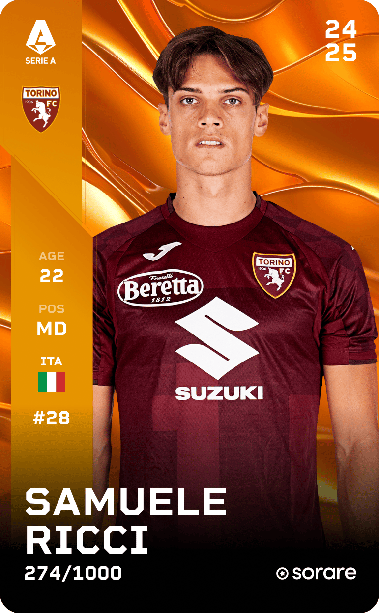 Samuele Ricci 2024-25 • Limited 274/1000