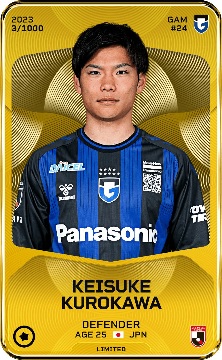 Keisuke Kurokawa 2023-24 • Limited 3/1000
