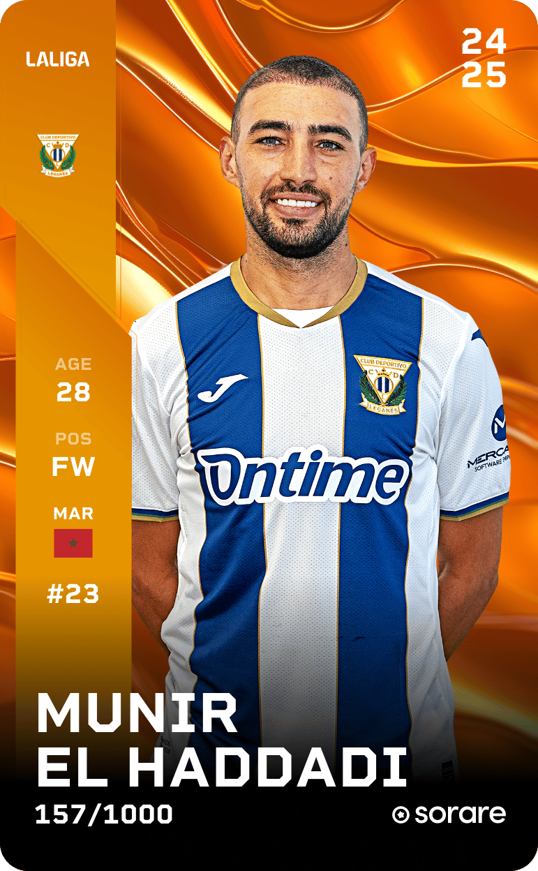 Munir El Haddadi 2024-25 • Limited 157/1000