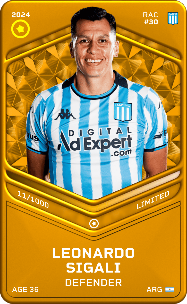 Leonardo Sigali 2024-25 • Limited 11/1000