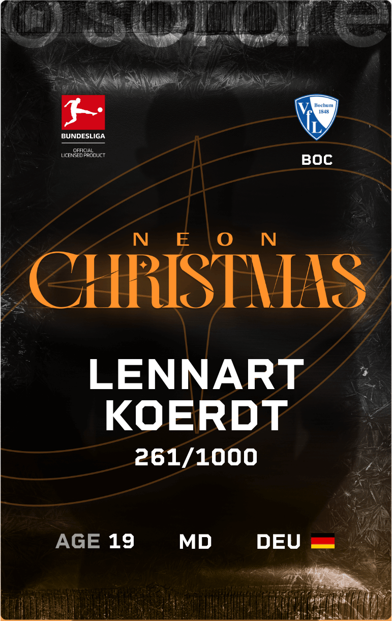 Lennart Koerdt 2024-25 • Limited 261/1000