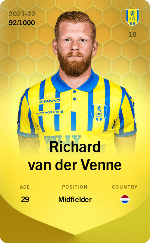 Richard van der Venne 2021-22 • Limited 92/1000